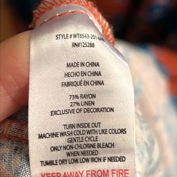 Jason Wu linen sundress size‎ medium - Image 7