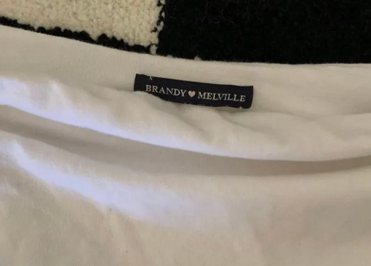Brandy Melville White Tube Top - Image 4