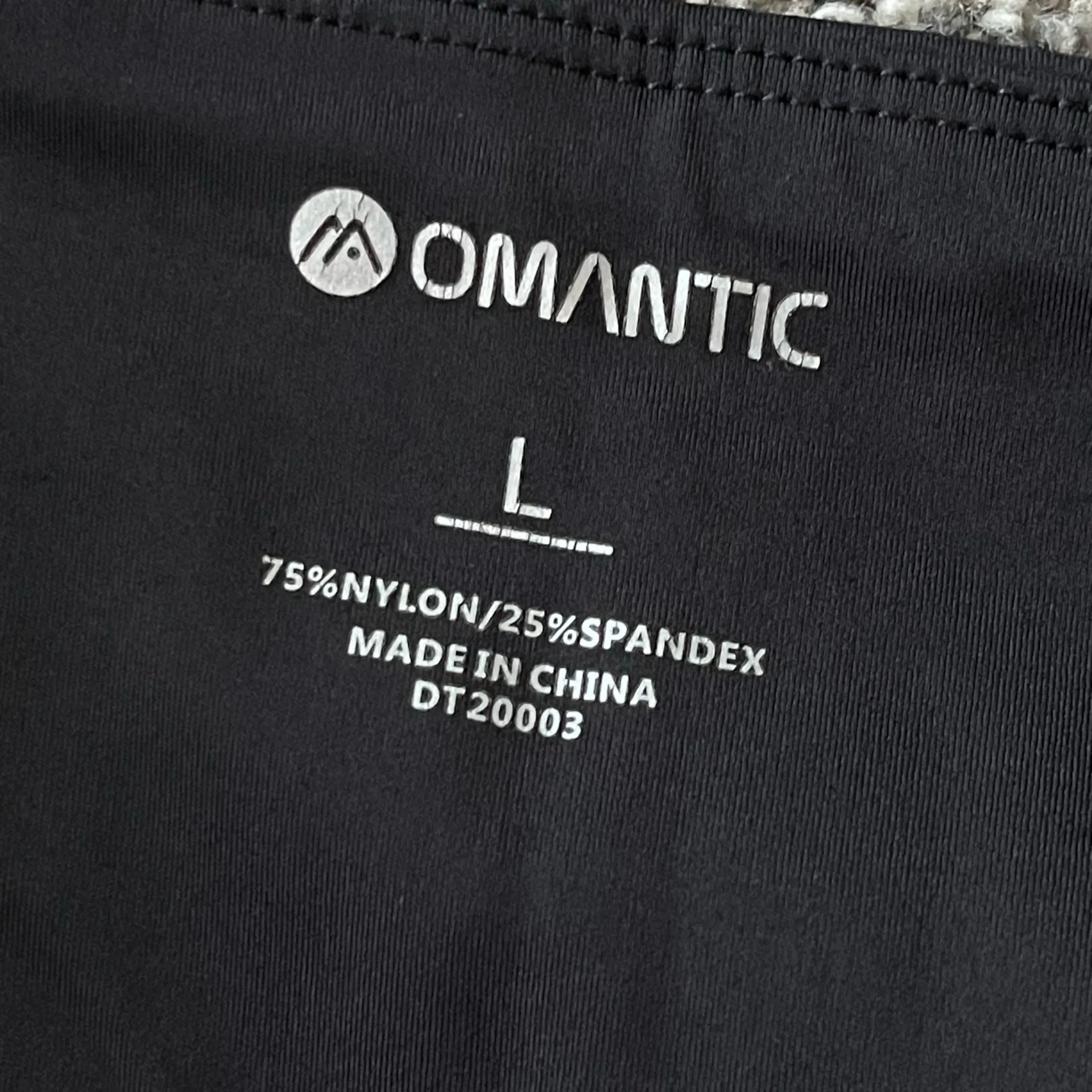 Black Women’s Biker Shorts Size L - Image 4