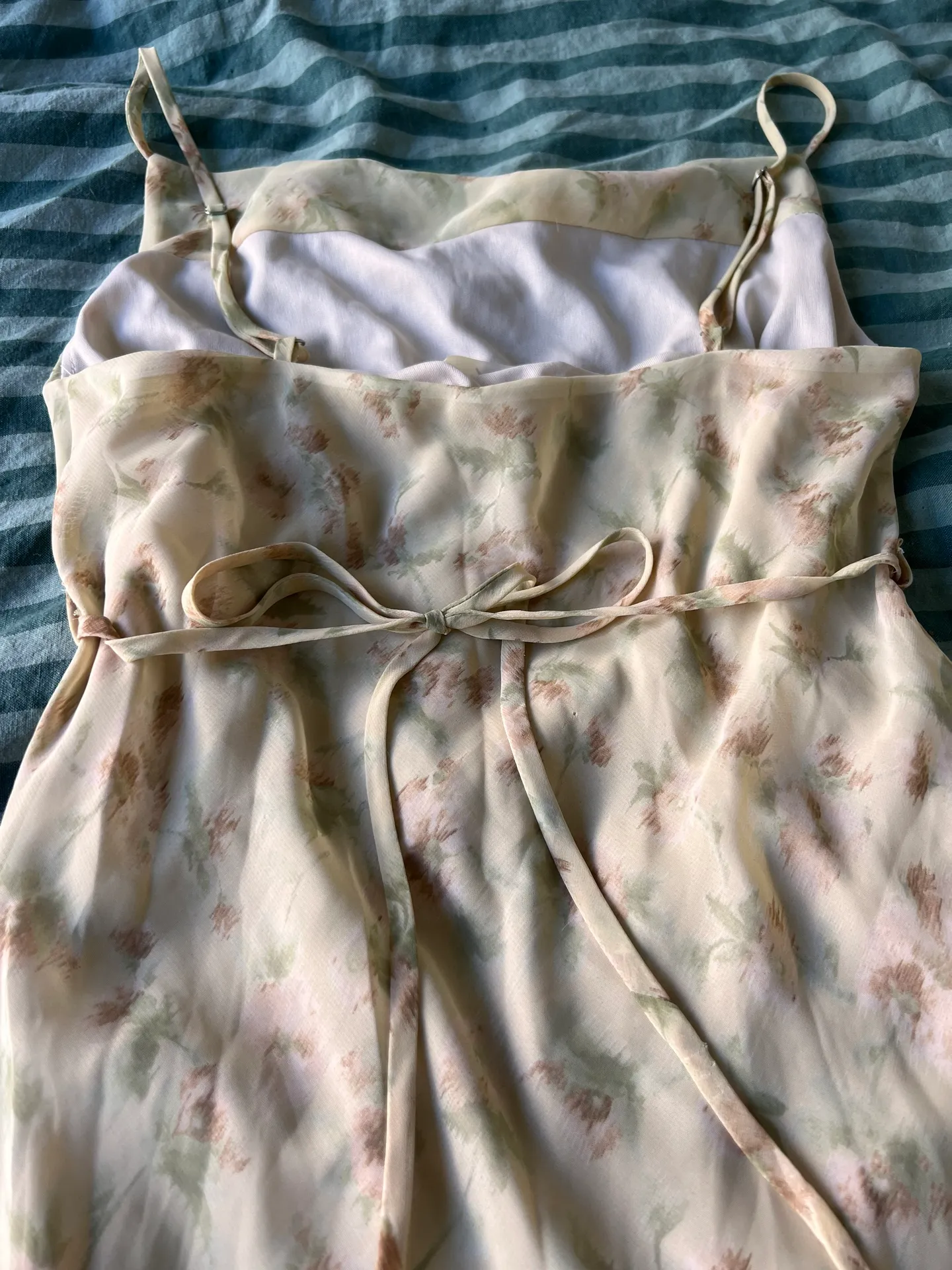 Floral Yellow Spring Dress - Image 6