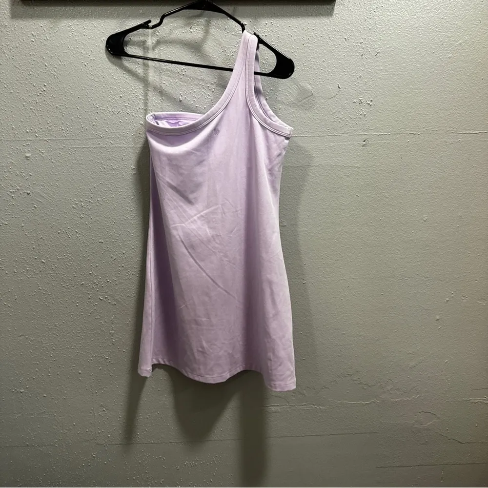 All in Motion‎ One Shoulder Dress - Soft Lavender - Image 5