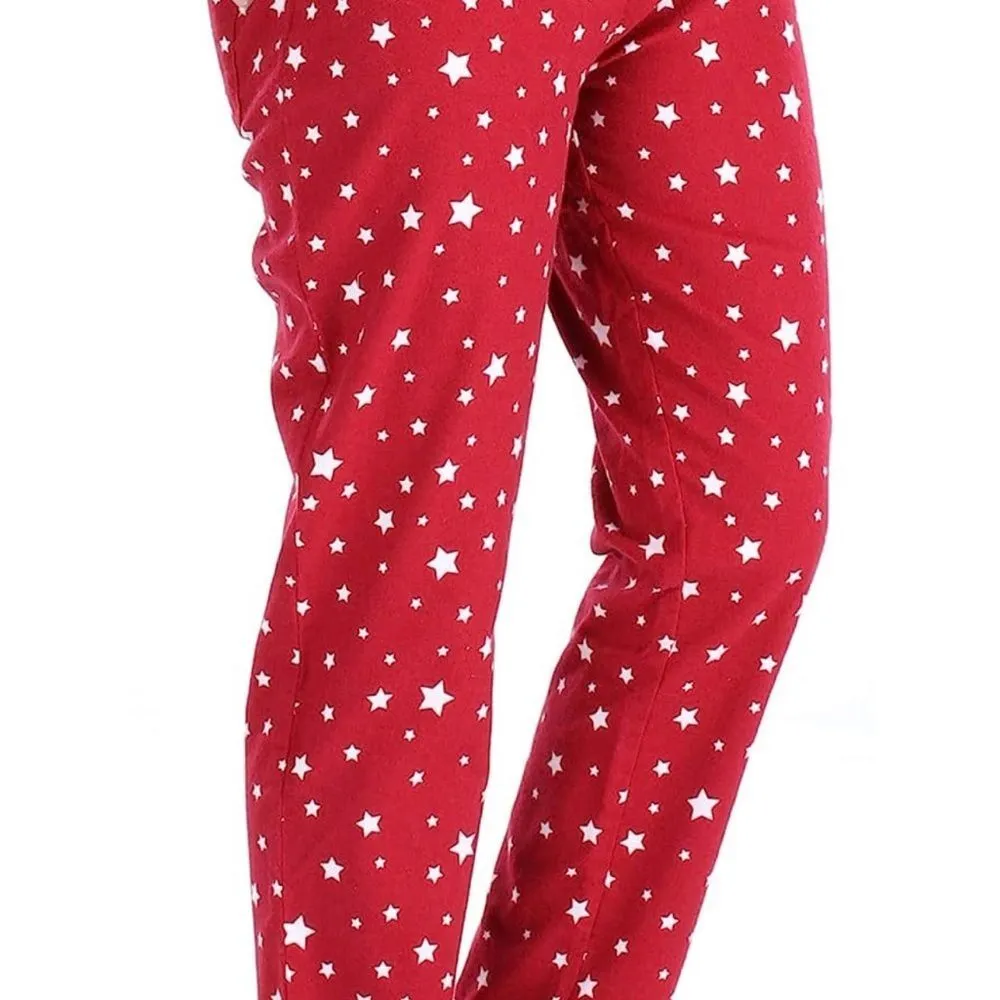 PajamaMania Flannel Long Sleeve Button - Image 4