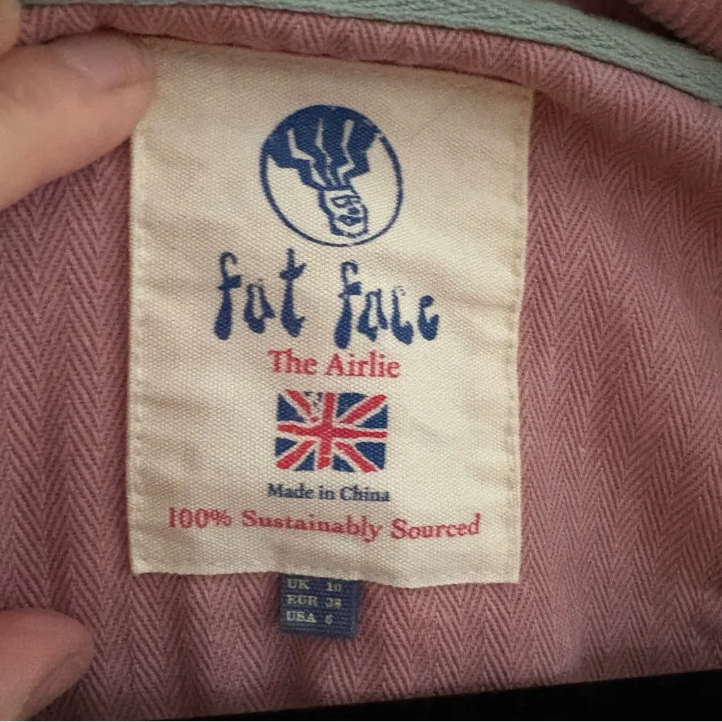 Fat Face Pastel Striped Quarter - Image 2