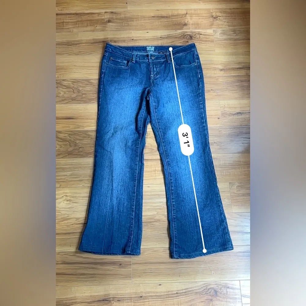 Zana Di Dark Blue Flare Jeans - Image 3