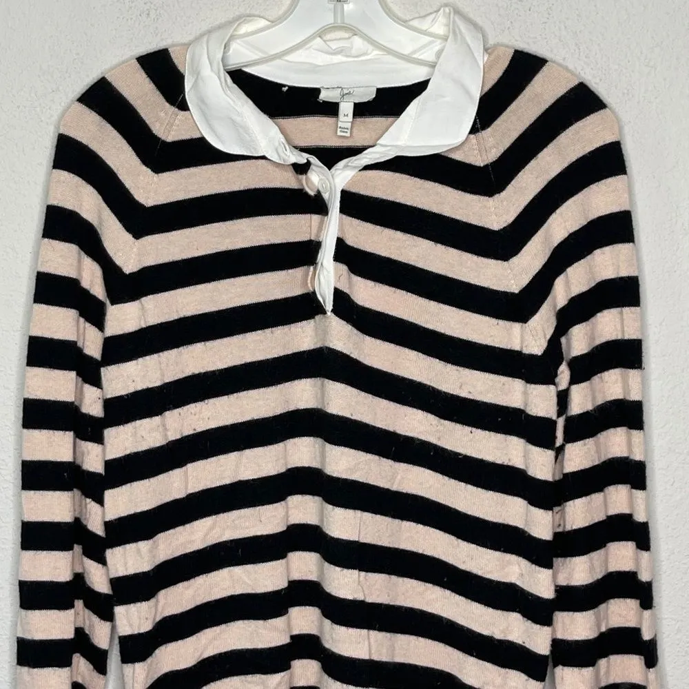 Joie Wool Blend‎ Striped Sweater - Image 2