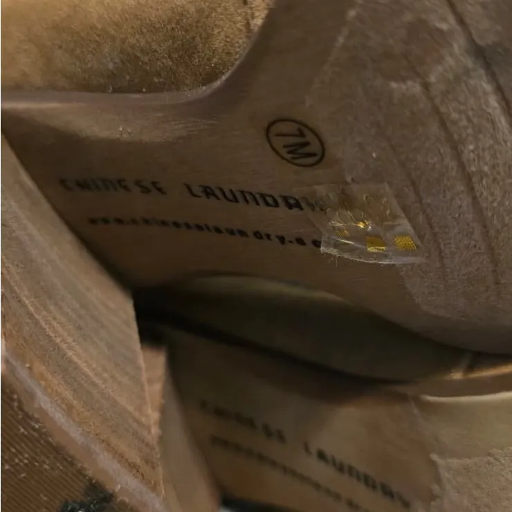 Chinese Laundry Tan Suede Boots - Image 9