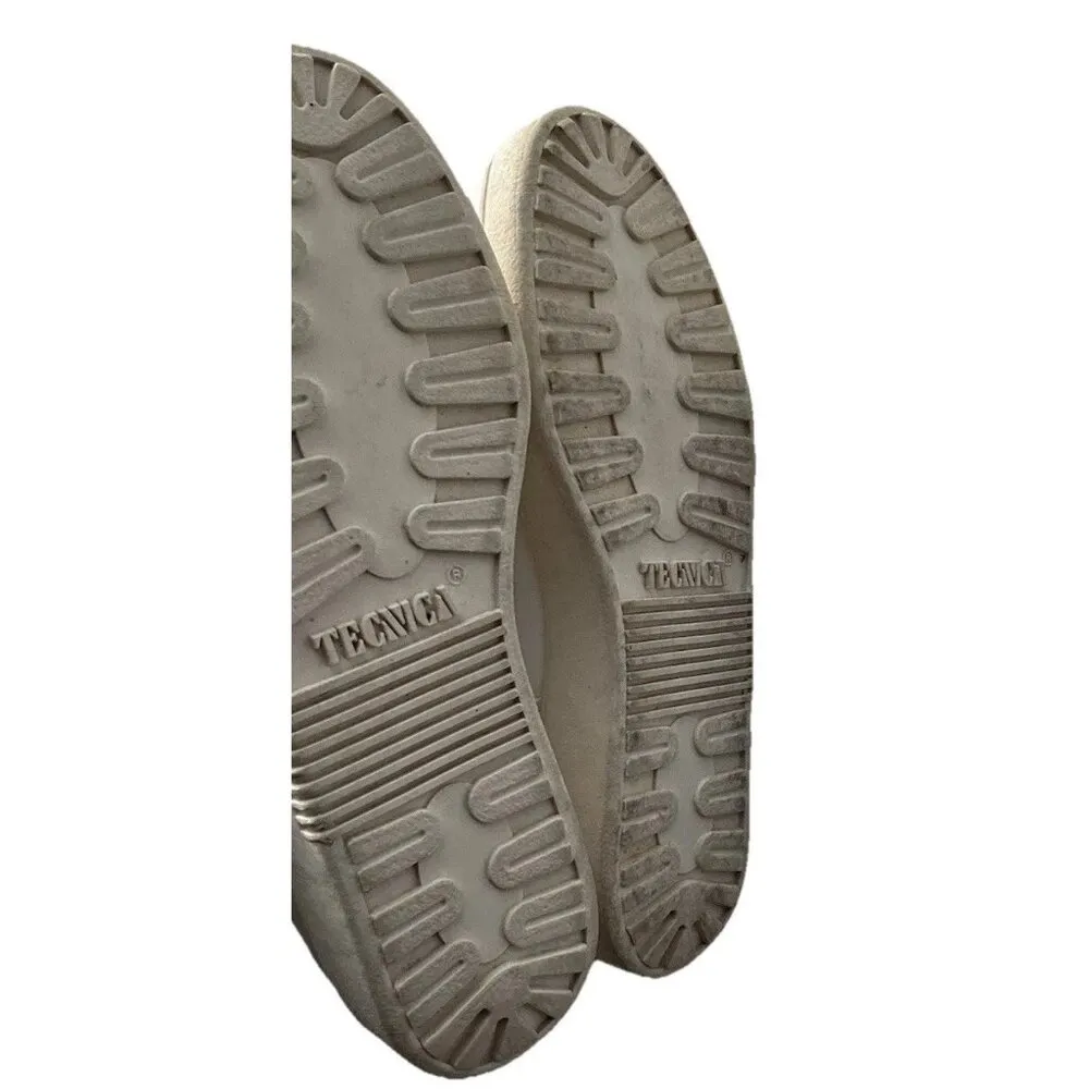 TECNICA Skandia White Fur Ski Boots Made Italy Women’s Size 6.5/ 37 EU - Image 16