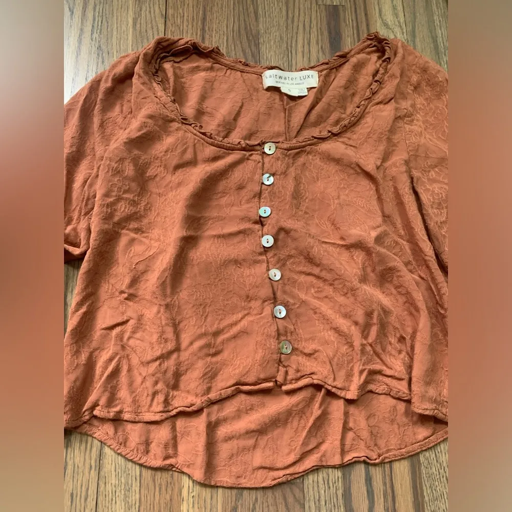 Saltwater luxe blouse small - Image 3