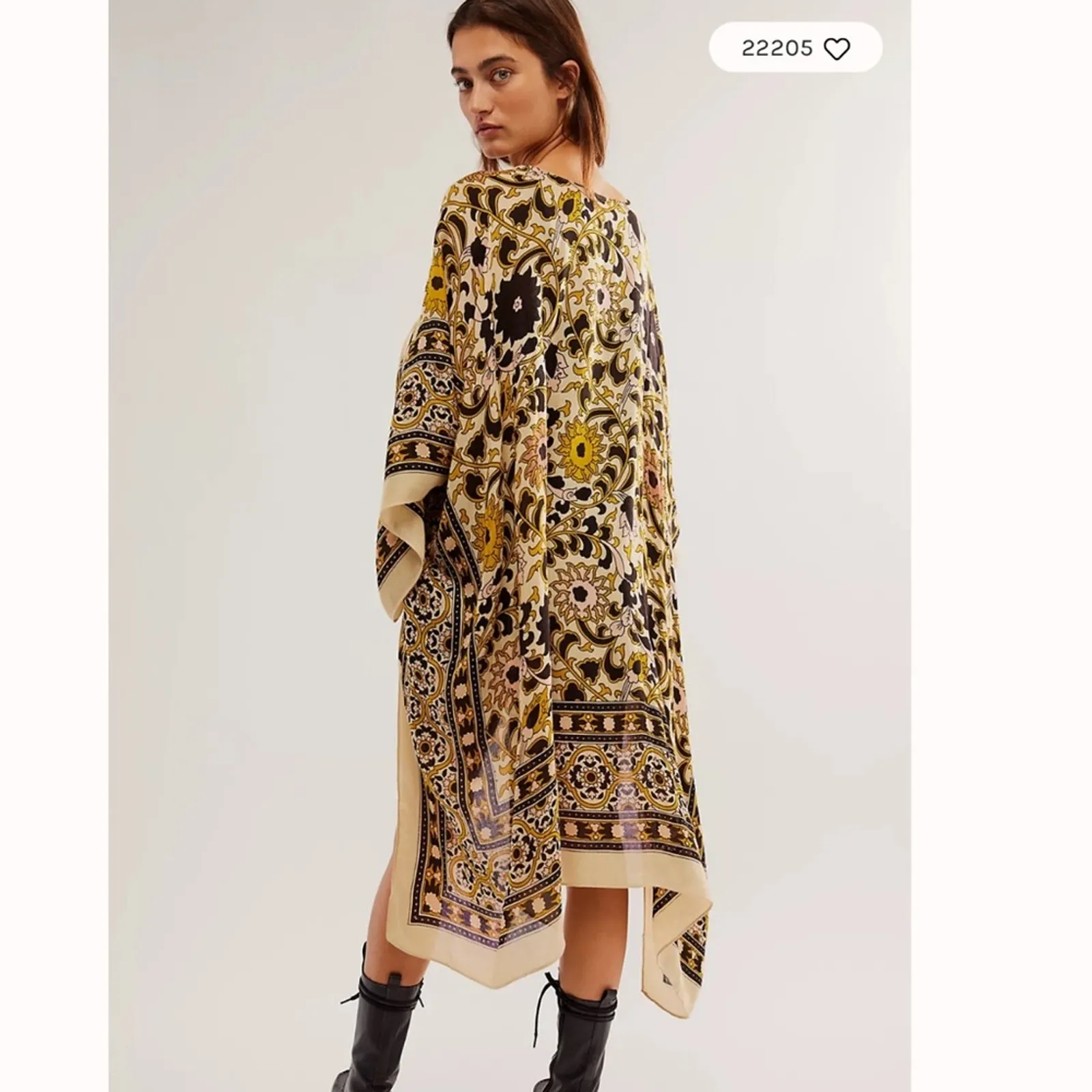 Free People Magic Dance Border Print Duster - Image 5