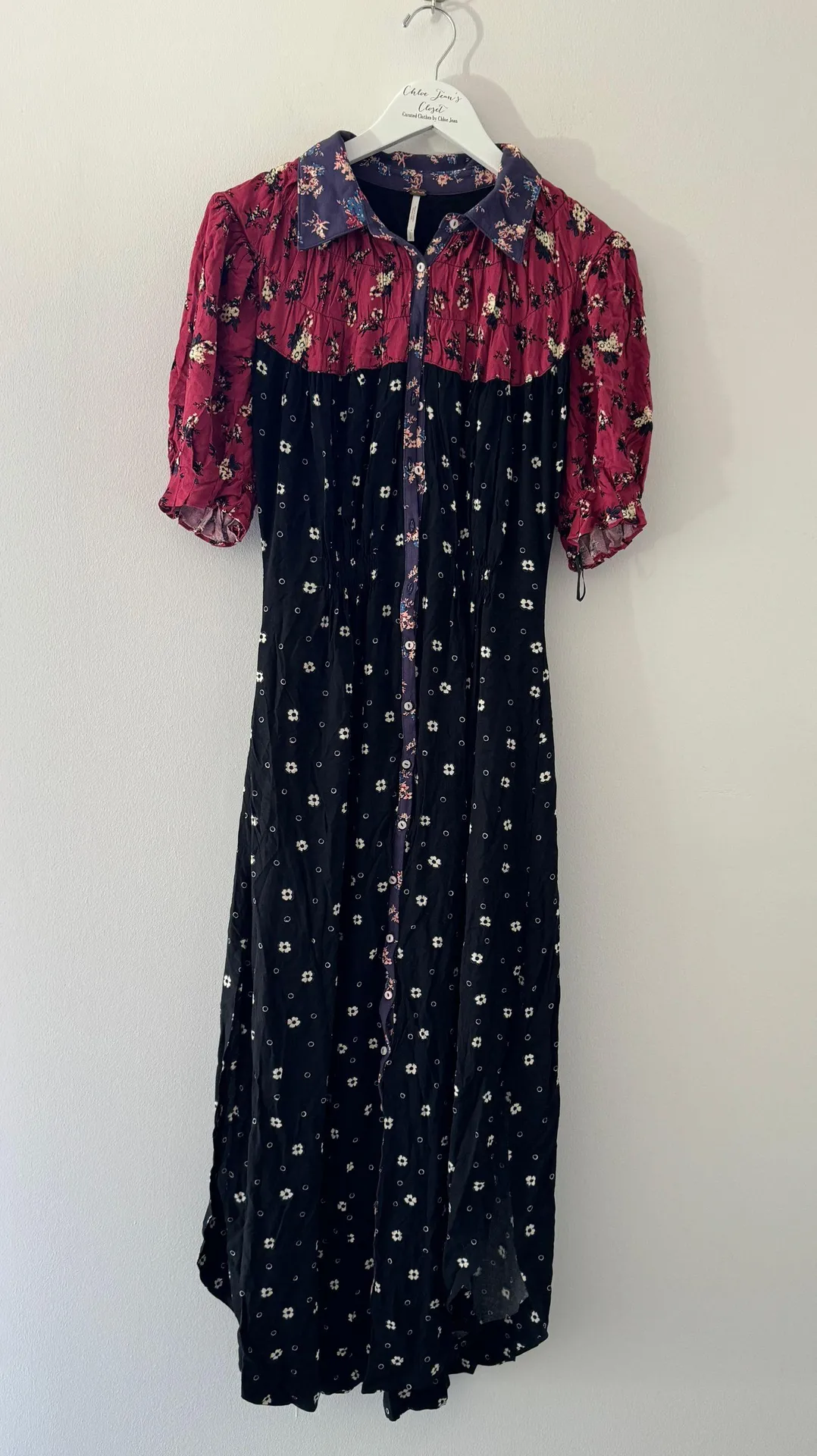 Nora Printed Maxi Dress - Image 7