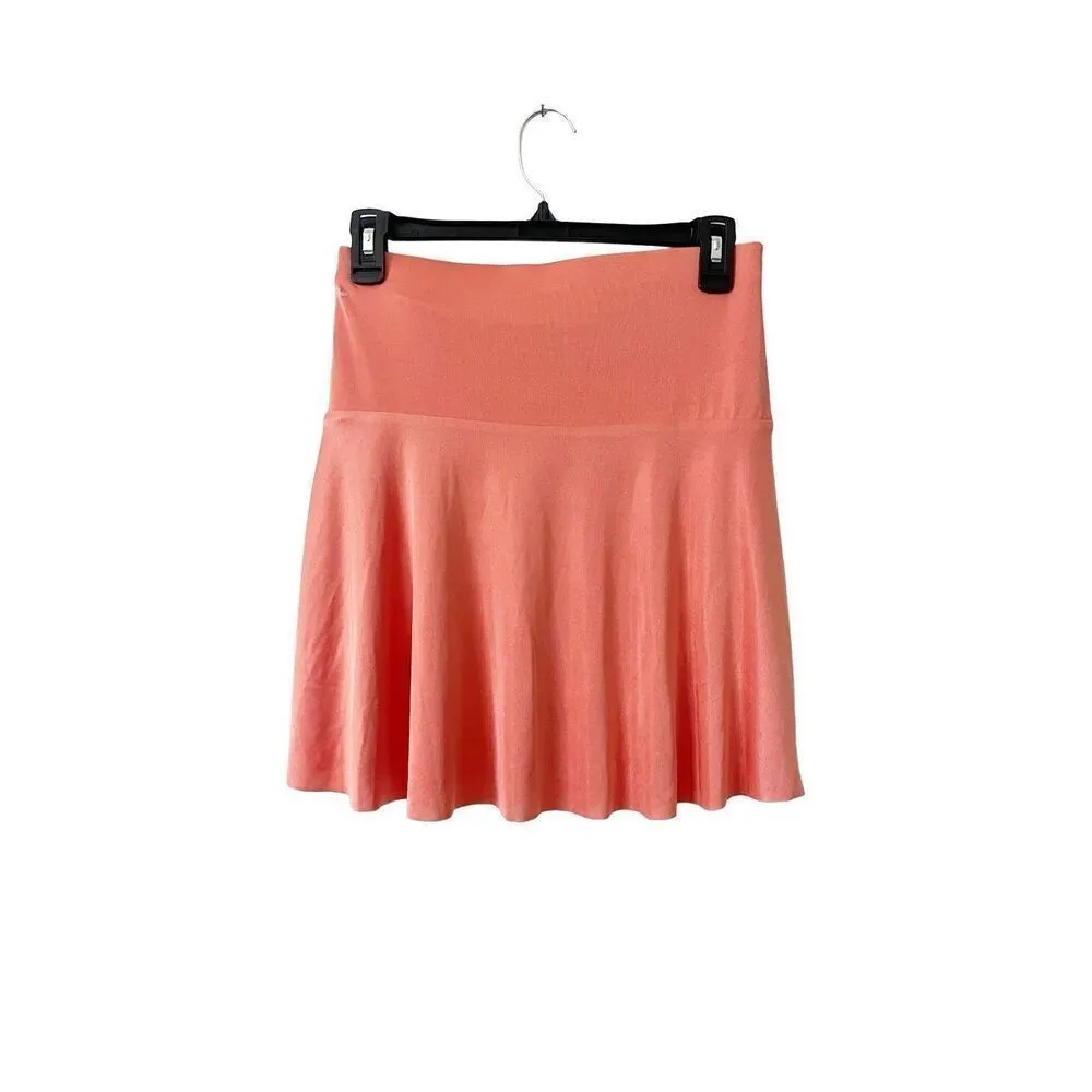 Free People Who’s That Burnt‎ Coral Ruched Mini Skirt - Image 5