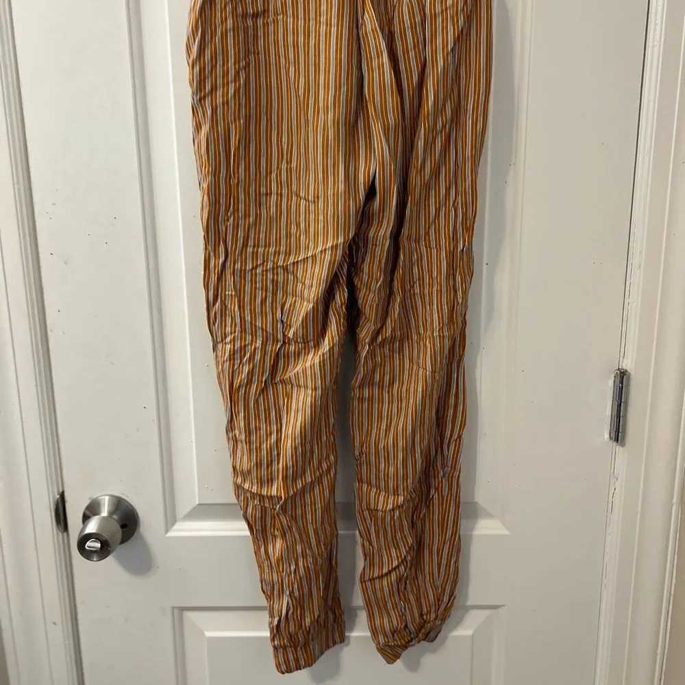 Stripped Pants Orange Size 0 - Image 3