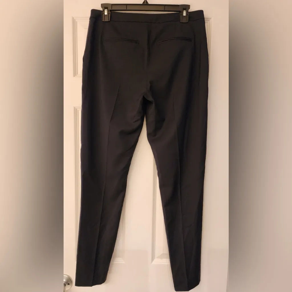 Equipment Femme Women’s Blue Polyester Ankle Trousers Size 4 - Image 4