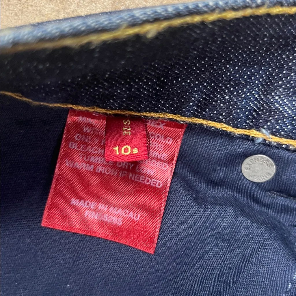 Express Dark Blue Eva Fit and Flare trouser Jeans
Size: 10s (See measurement) - Image 3