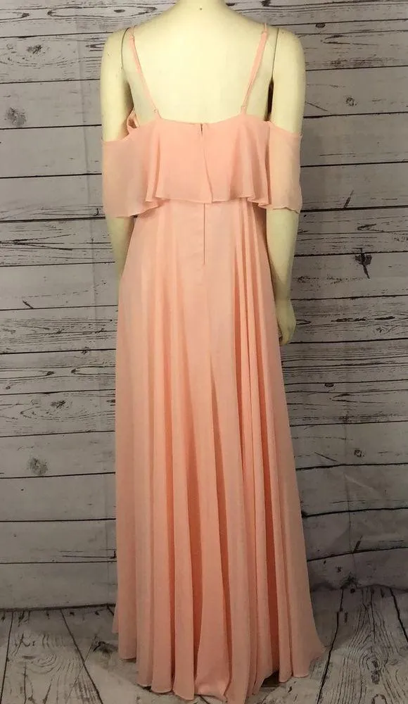 ADELE RUFFLE MAXI DRESS size large - Image 11