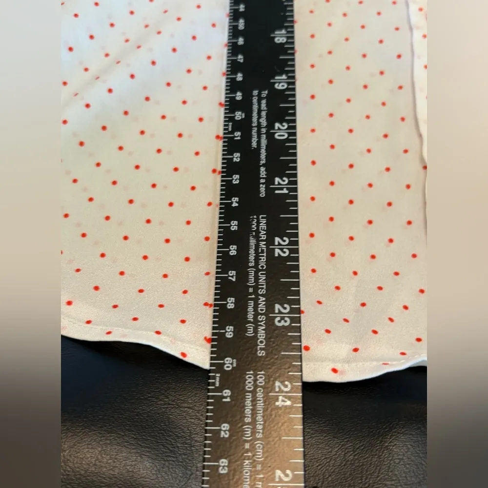 Pendleton  White and Red Button Down Shirt size 4P - Image 10