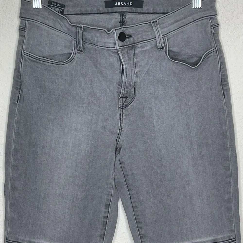 J Brand Nicola Moto Jeans‎ in Onyx - Image 3