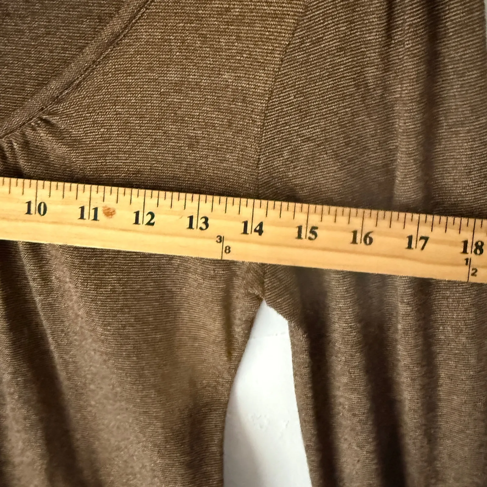 Michael Stars Y2k Dress One Size Brown Long Sleeve Casual Knit Western Boho - Image 8