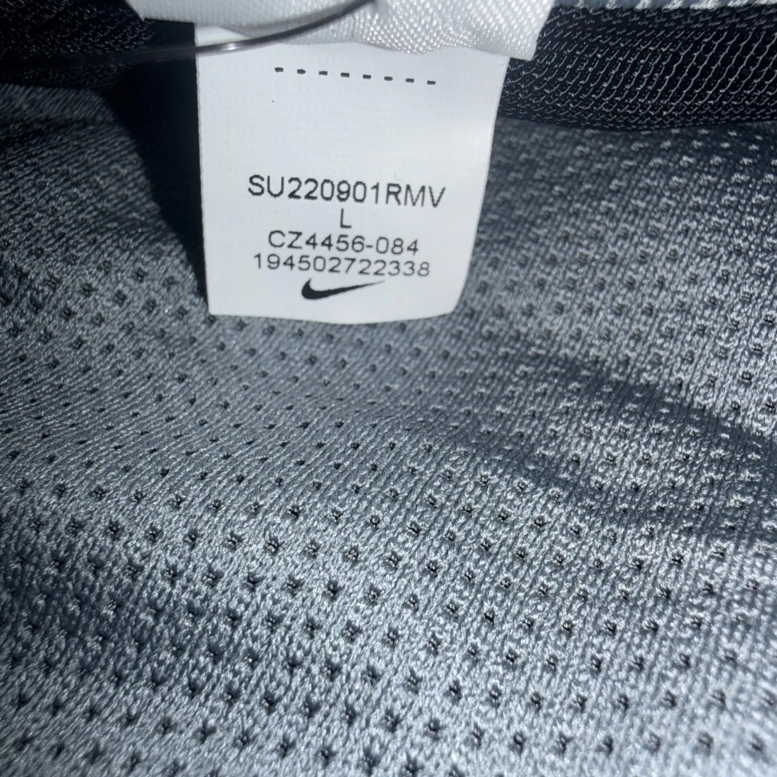 Nike Womens Dri-fit Indy V Neck Womens Style Size Large Cz4456-084 Gray Bra NWT - Image 12