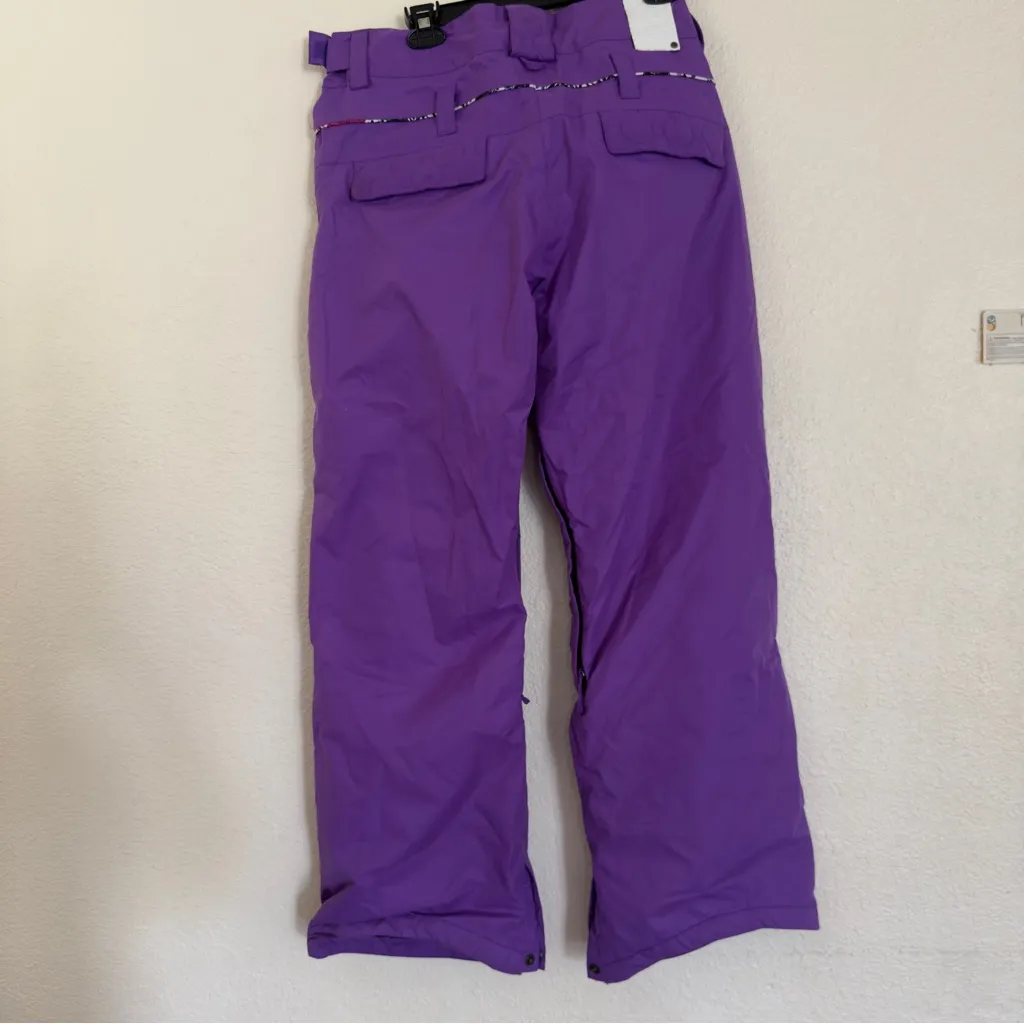 Ride Snowboards Womens S Bright Purple Snowboarding Snow Pants Ski - Image 7