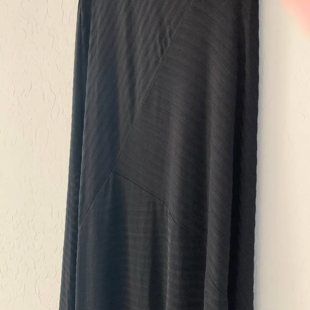 Wet Seal Black Maxi Skirt Stripes Small - Image 4
