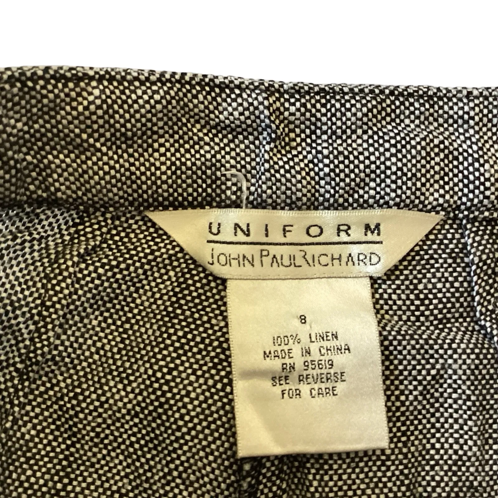 John Paul Richard JPR Uniform Linen Pants - Image 3