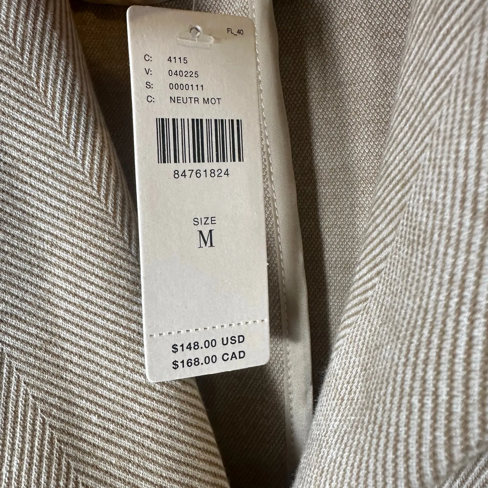 Avec Les Filles Tan Blazer Jacket NEW - Image 4