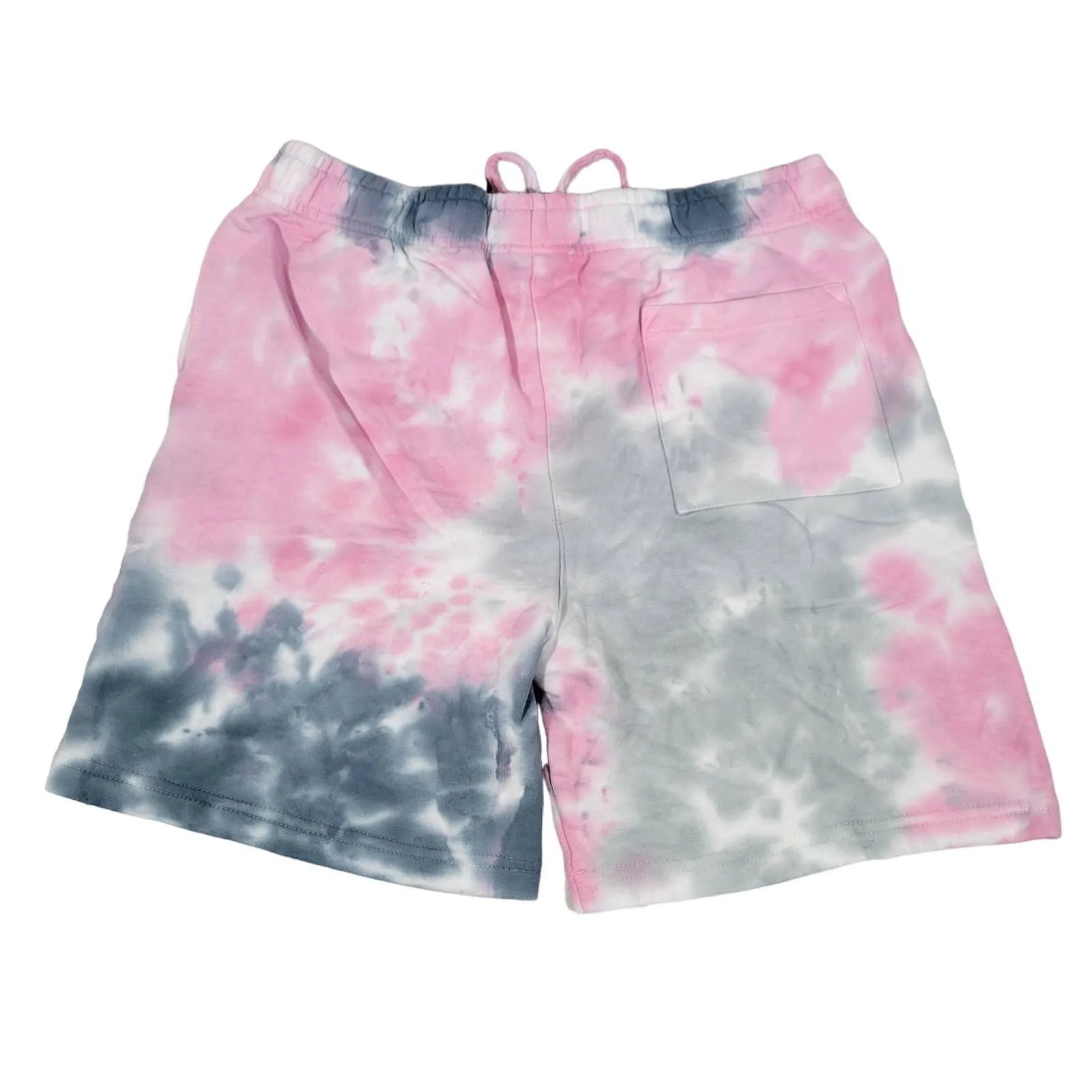Cross Colours Pink Grey Tie Dye Sweat Shorts Leont Bell Missing Size M Size M - Image 2