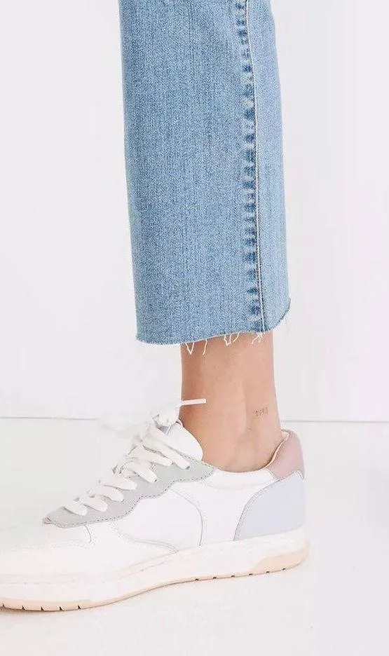 court sneakers in pastel colorblock - Image 3