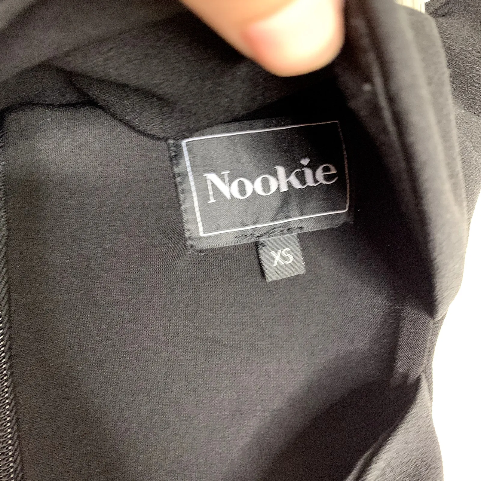 Nookie Frankie Bodycon Midi Dress Black Womens XS - Image 12