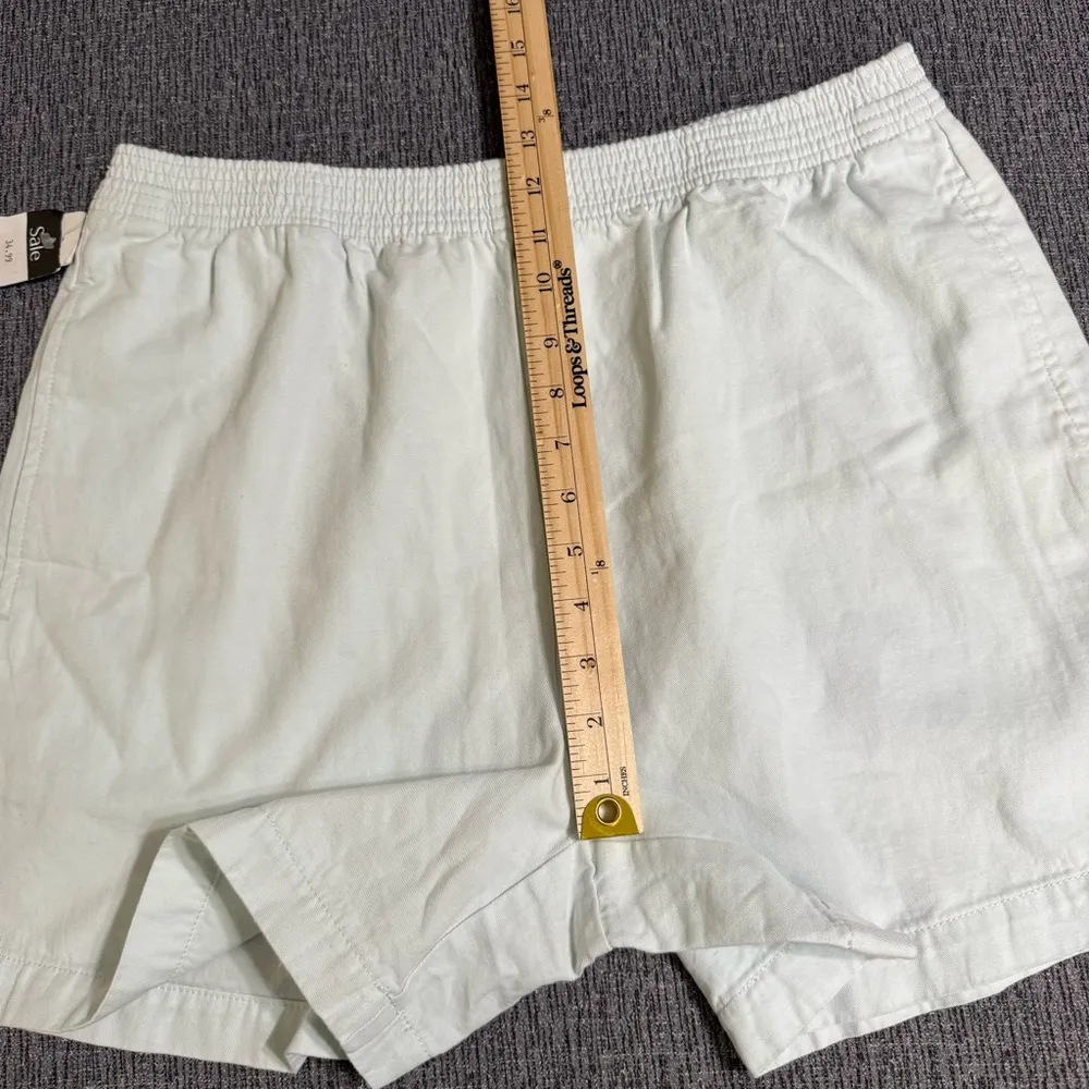 Aritzia Wilfred Free Nova 5” Shorts Blue Size L - Image 15