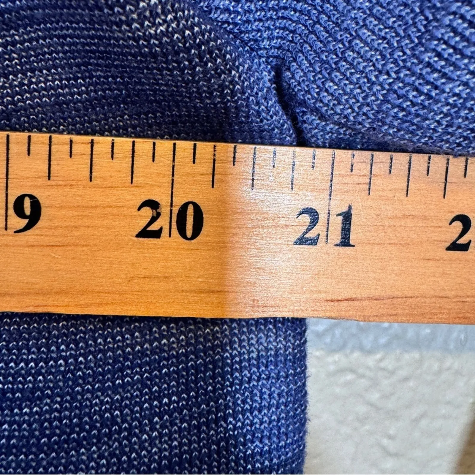 UO Skies Are Blue Heathered Boyfriend Blazer Jacket Womens XL Oversized Slouchy - Image 9