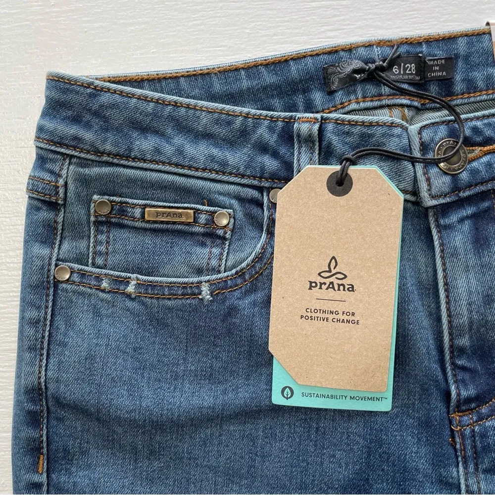 New  Sienna Skinny Jeans Stretch Denim True Blue Size 6 - Image 13