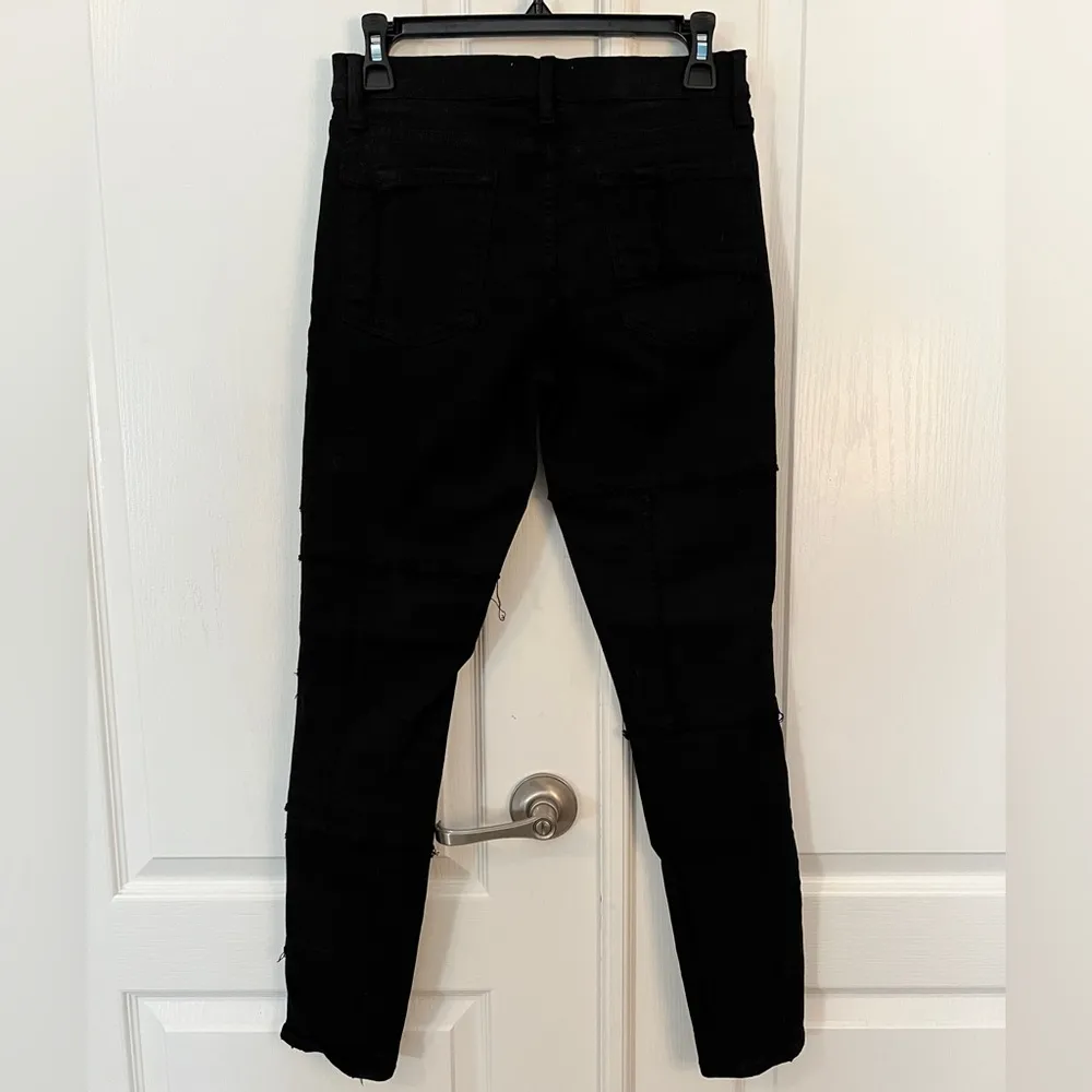 FRAME 29 Le Skinny De Jeanne Patchwork-Seamed Jeans - Image 5