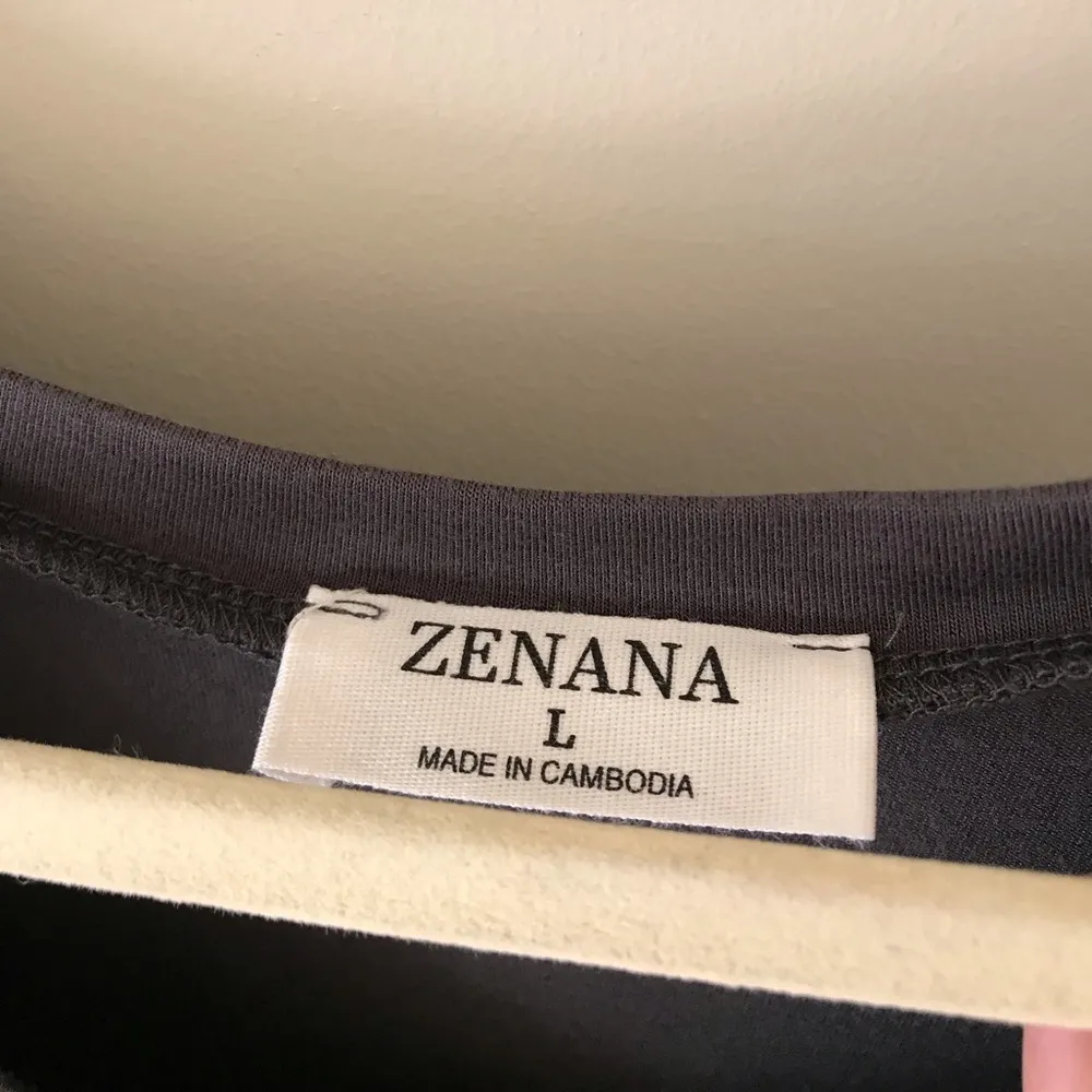 Three Birds Nest The Perfect Pocket Tee Maxi Dress in Charcoal NWOT Gray Size L - Image 7