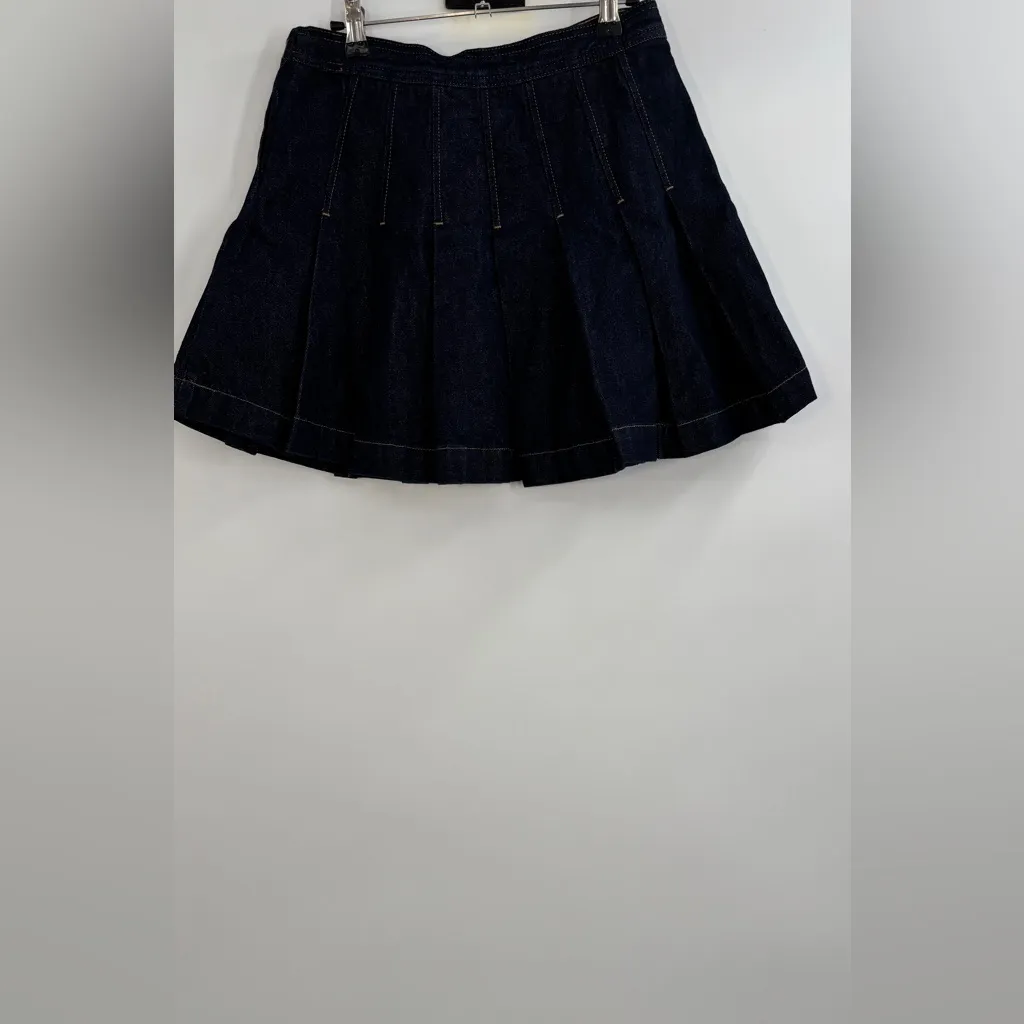 J.Crew Pleated denim mini skirt - Image 7