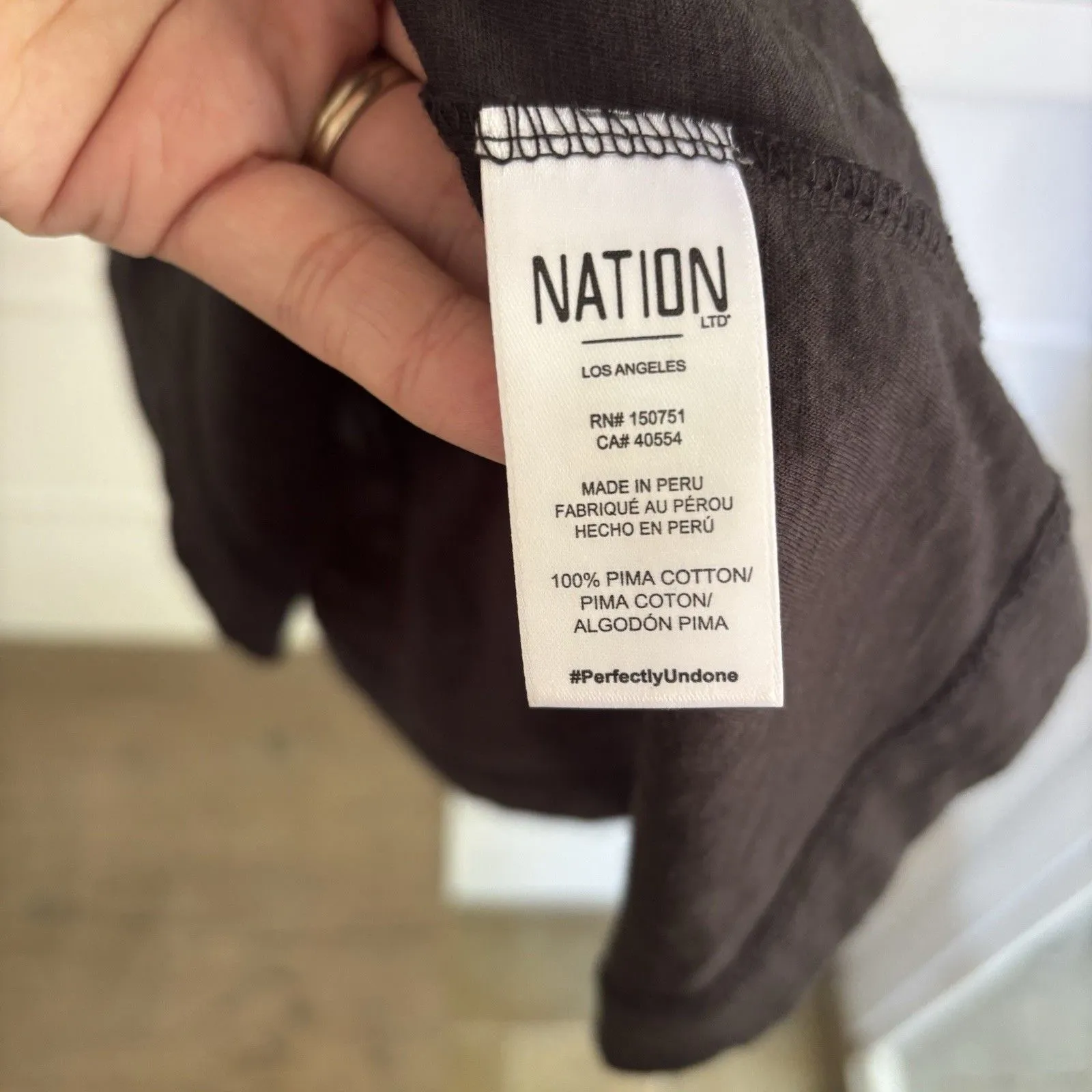 Nation LTD Dress Womens Size XS Aria Ruffle Midi Dress Black Pima Cotton - Image 4