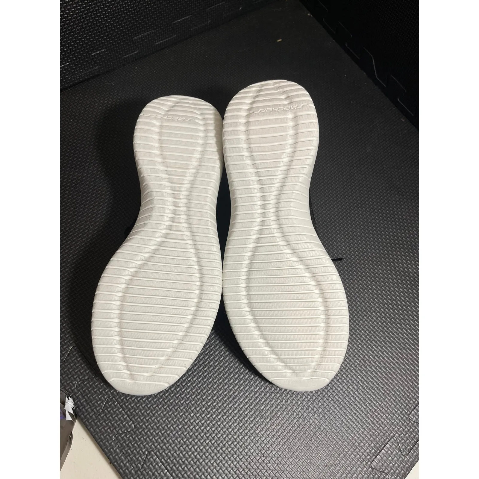 NWT Skechers Ultra Flex Washable Slip Ons-Flourishing View Black Womens 10 Wide - Image 8