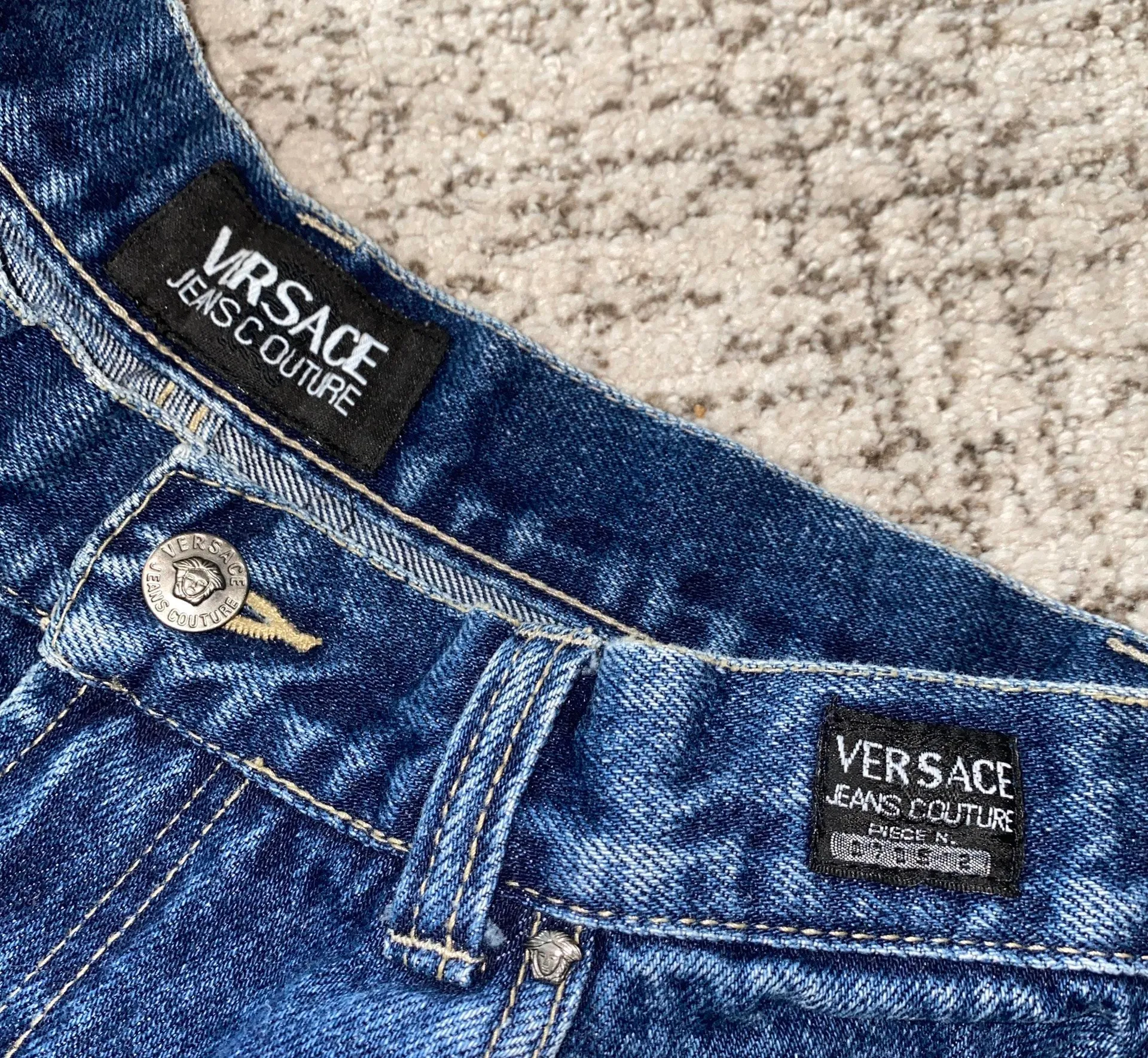 Versace Authentic Vintage  Denim Jeans - Image 3