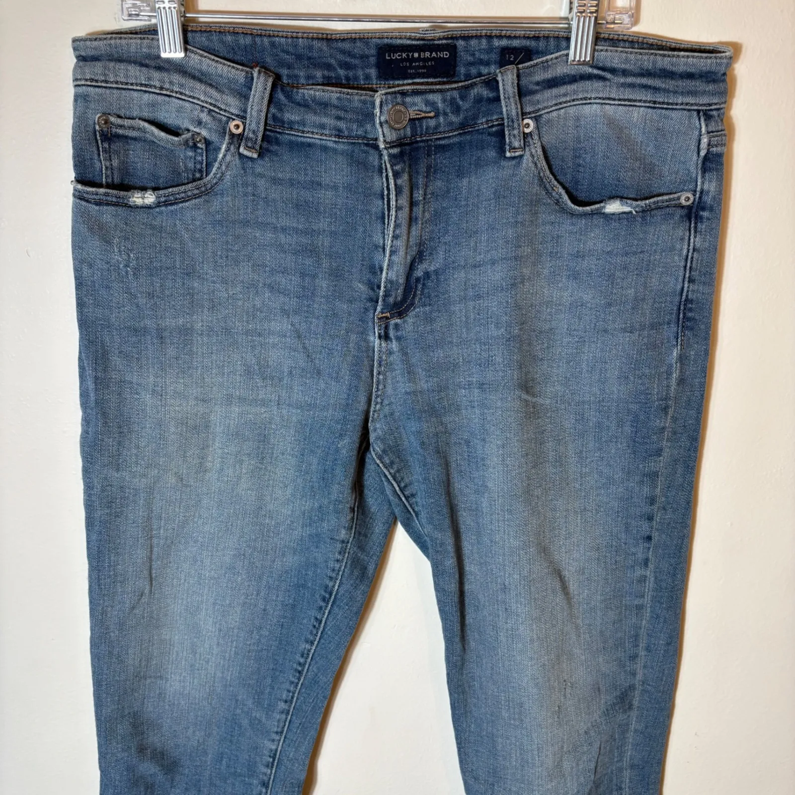 Lucky Brand Sienna Boyfriend Mid‎ Rise Jeans Size 12 / 31 - Image 2