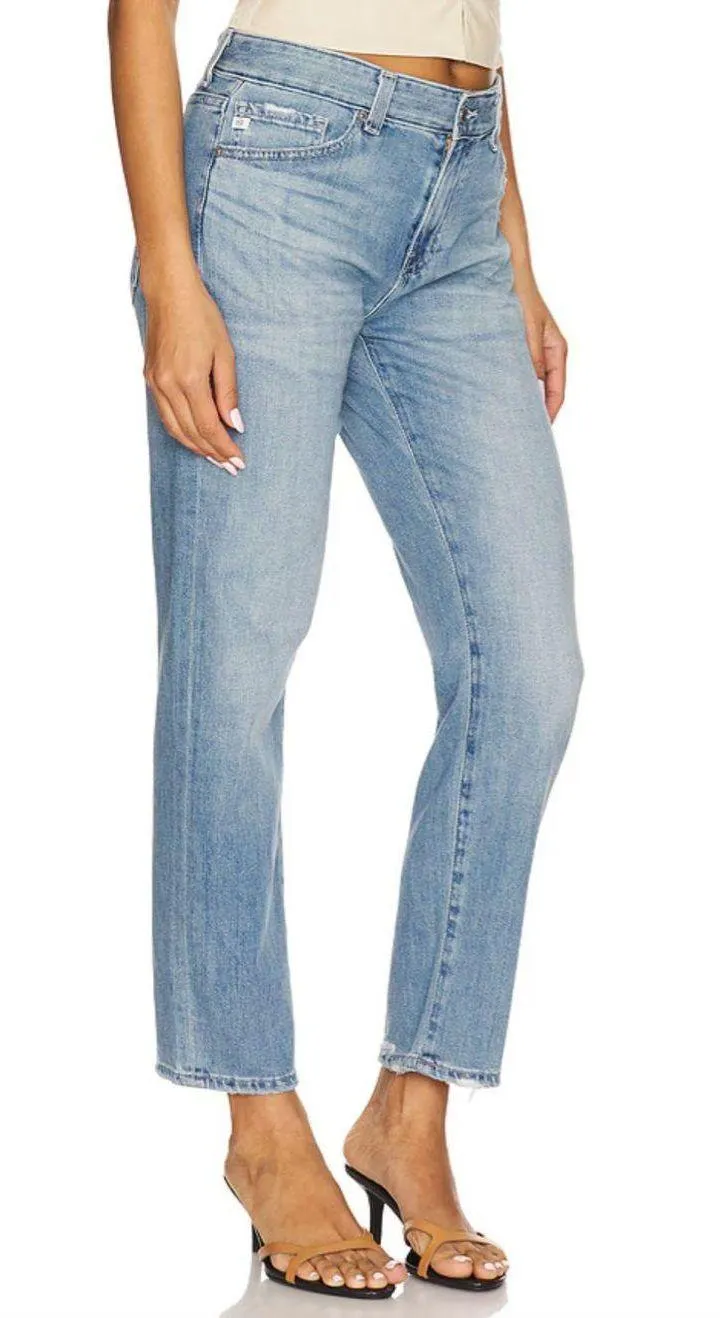 AG Adriano Goldschmied AG Jeans The Ex Boyfriend Crop  - Image 2