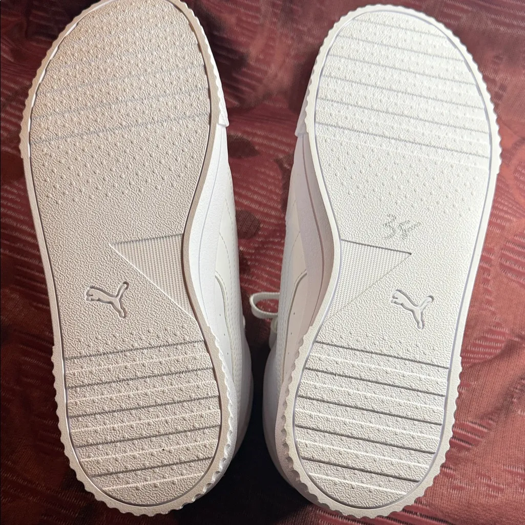 Puma  White High-Top Sneakers - Image 5