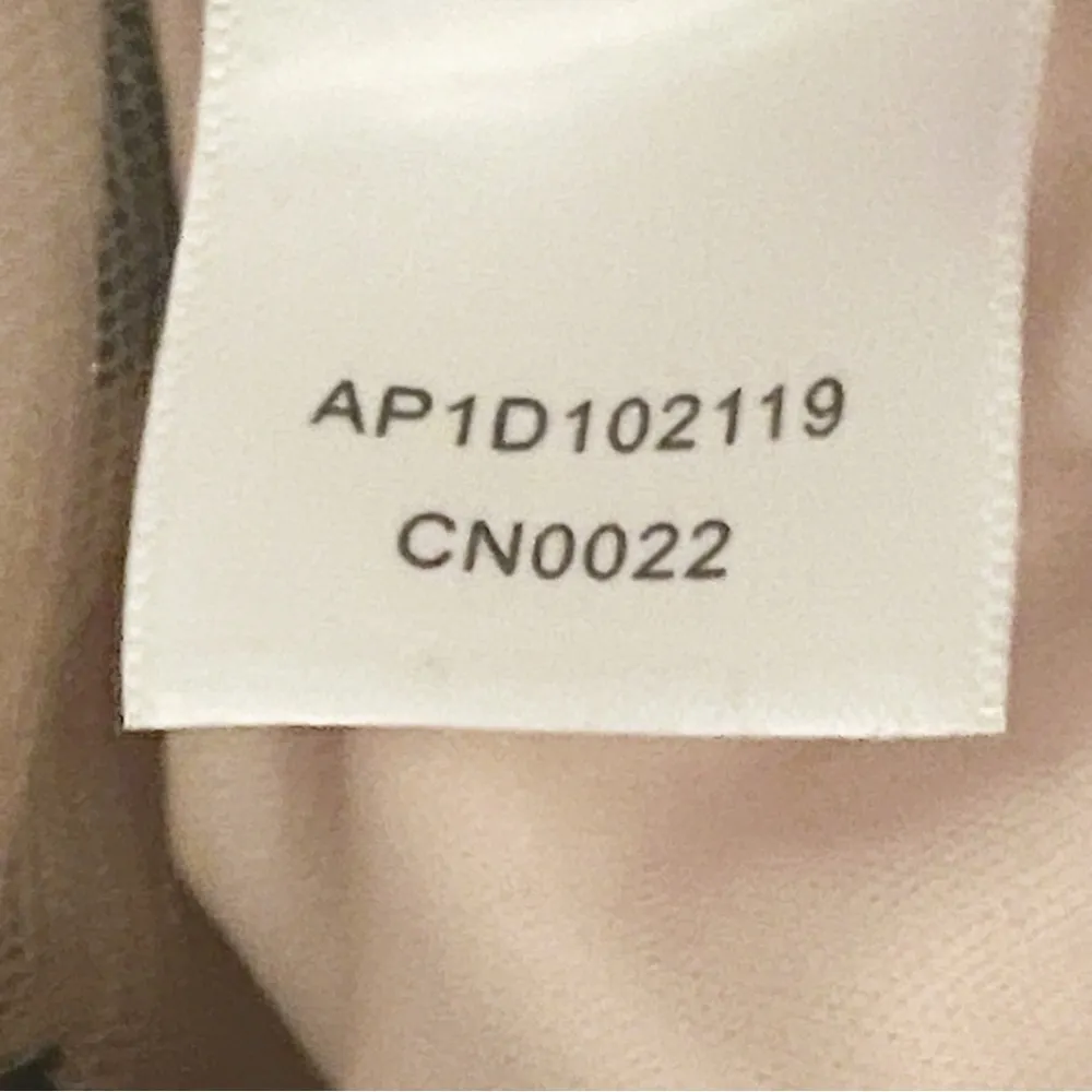 ADRIANNA PAPELL Pink Embroidered Mesh Overlay Fit & Flare Pleated Dress Size 8 - Image 10