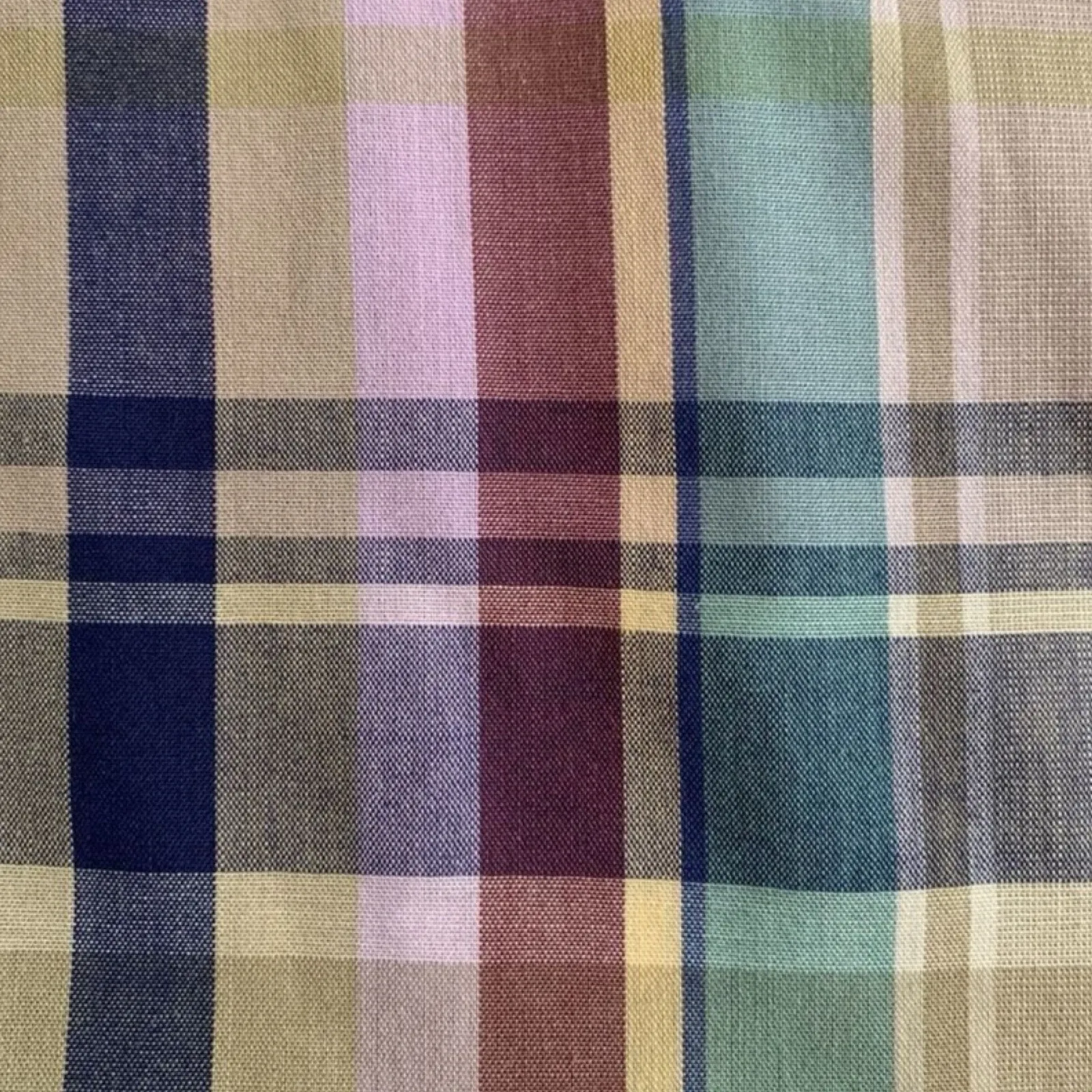 Vintage 80s Country Sophisticates Pendleton Pastel Plaid A Line Pleated Skirt 10 Blue - Image 7