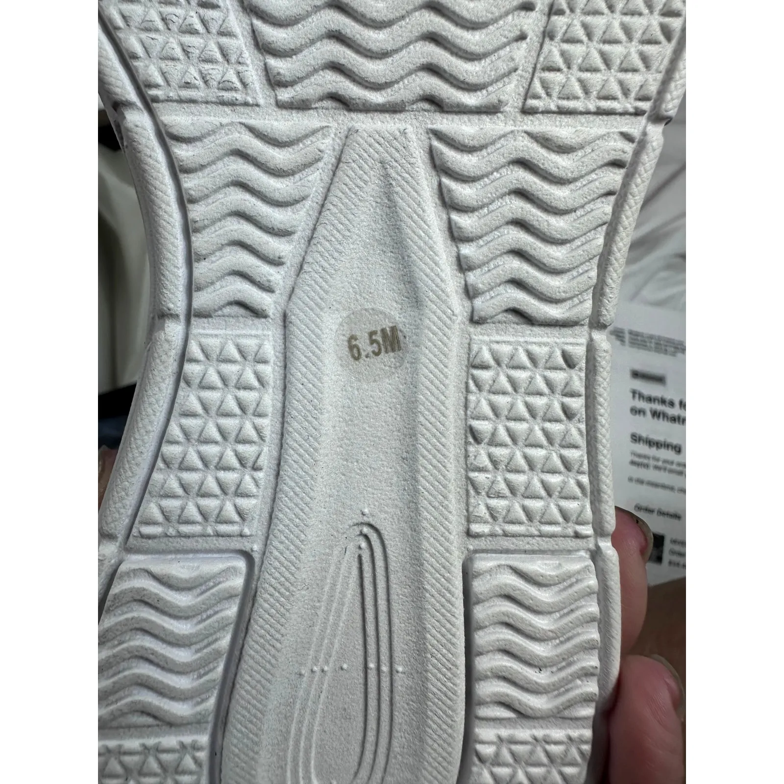 Urban Sport by J Slides Holly Sneakers Black White 6.5 - Image 13