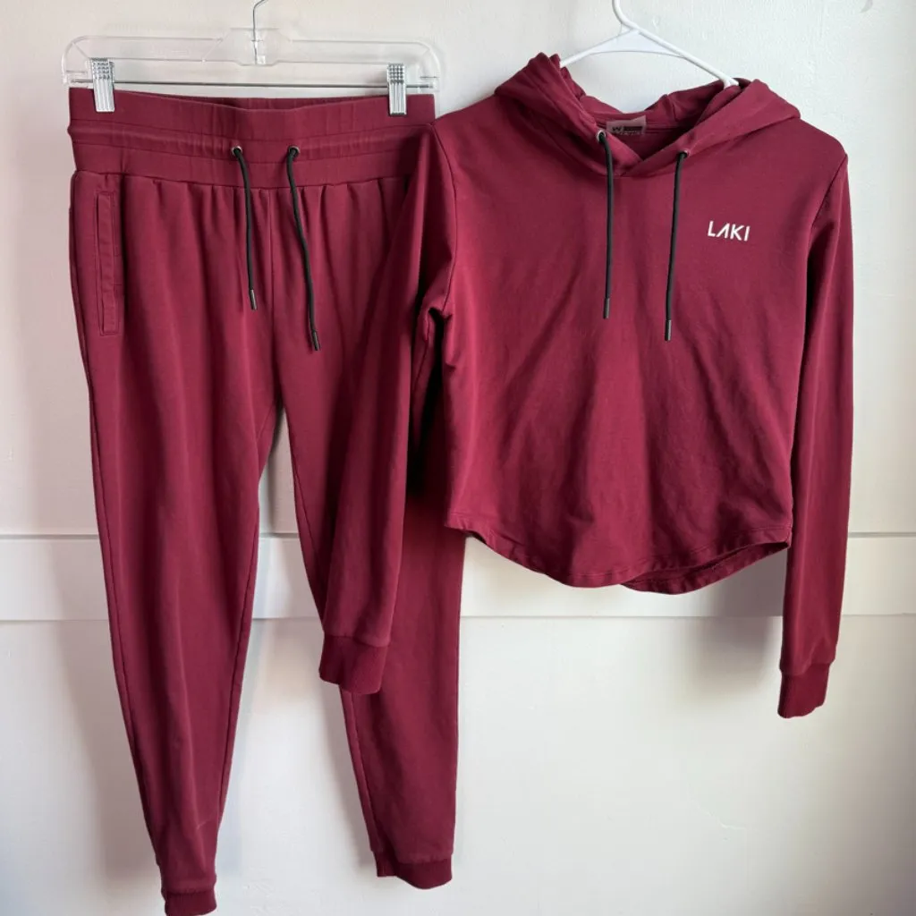 Laki Active Sangria Alta Joggers Red Size M - Image 12