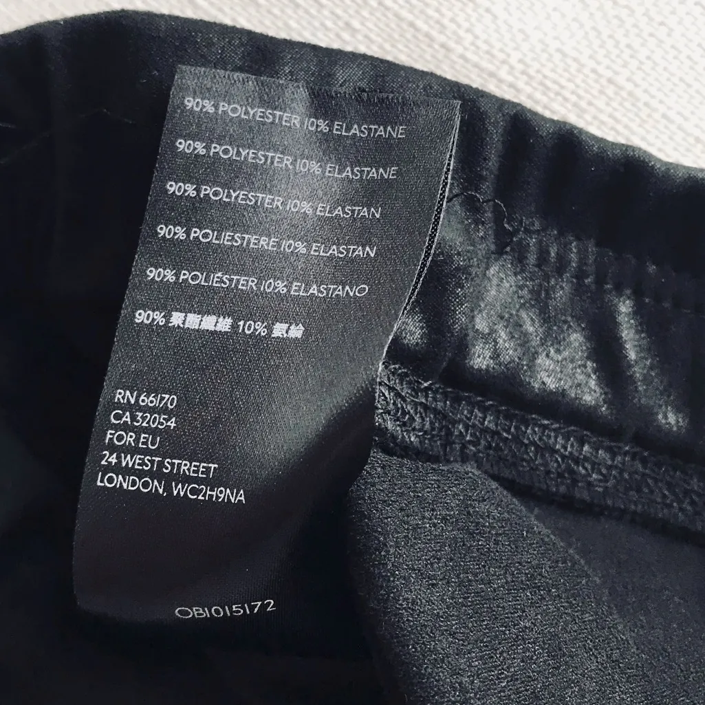 Midnight Vegan Suede Moto Leggings, NWT, Size Medium - Image 13