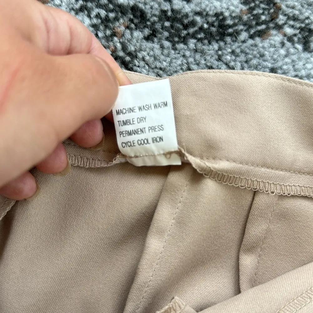 Vintage Georgio Sant’ Angelo Pleated Pants Khaki 10 Tan - Image 8