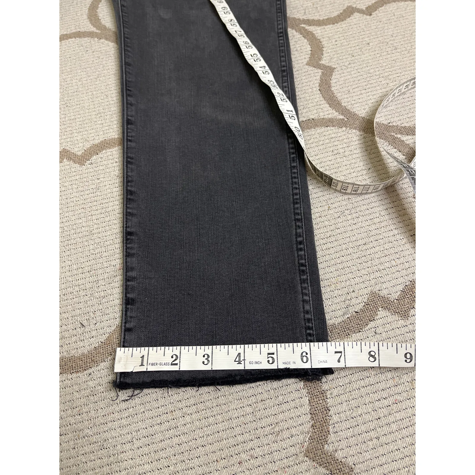 Madewell Stovepipe Jeans in Banberry Wash: Raw-Hem Edition, size 32, MSRP $128 - Image 9