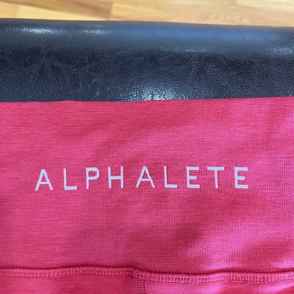 Alphalette size medium leggings athleisure gym athletic turkey lounge work out - Image 7